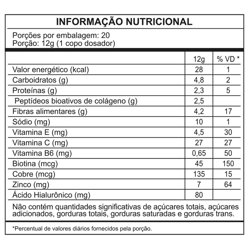 colágeno de maçã verde - 240g - the supply