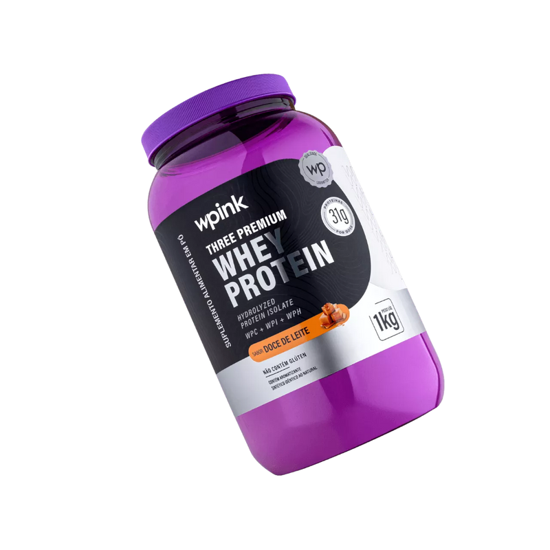 three premium whey protein doce de leite 3W - (1kg)